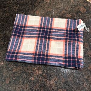 Neck warmer , plaid infinity